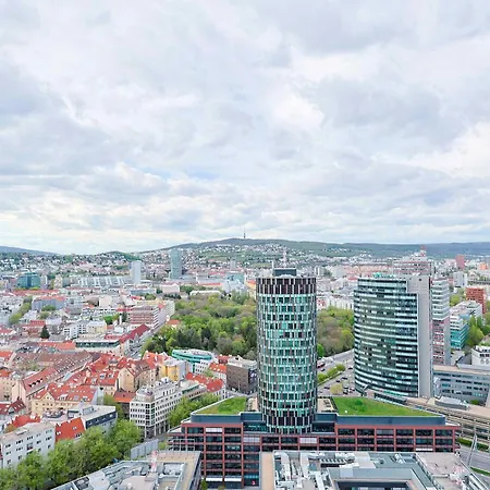 Apartmán Sky Park Tower 2, Luxury With Free Parking