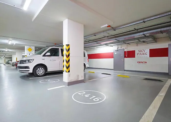 Apartmán Sky Park Tower 2, Luxury With Free Parking Bratislava